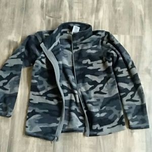 boys zip up fleece jacket